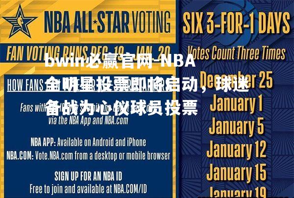 NBA全明星投票即将启动，球迷备战为心仪球员投票